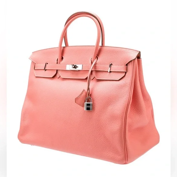 HEREMES EUC Clemence Birkin Rose-Tea 40 - Picture 3 of 7